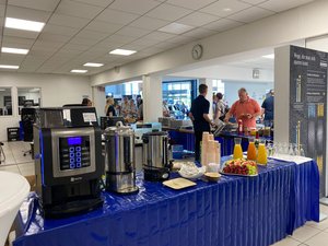 Eröffnungsfeier Citroën Ansbach Buffet