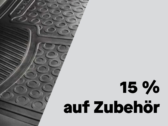 15 % auf Zubehör
